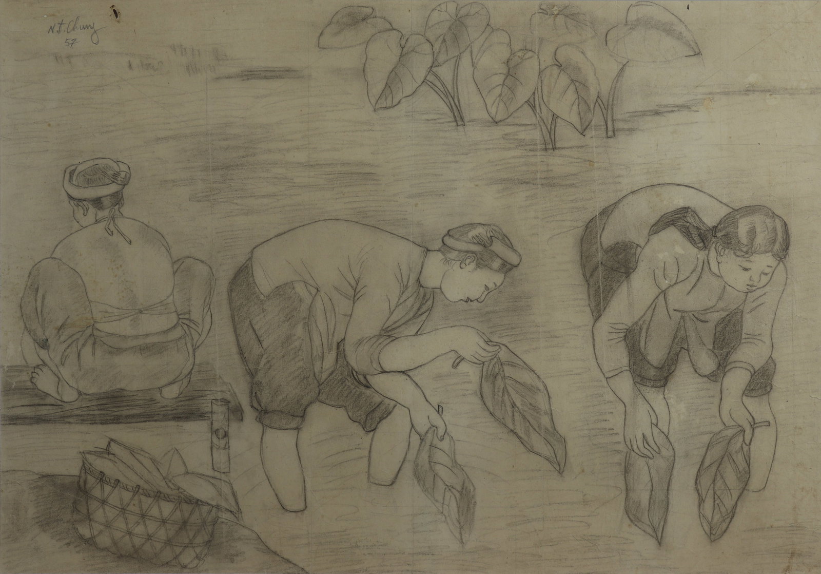 NGUYEN TIEN CHUNG (Vietnam, Indochina, 1914 - 1976) (1 of 2)