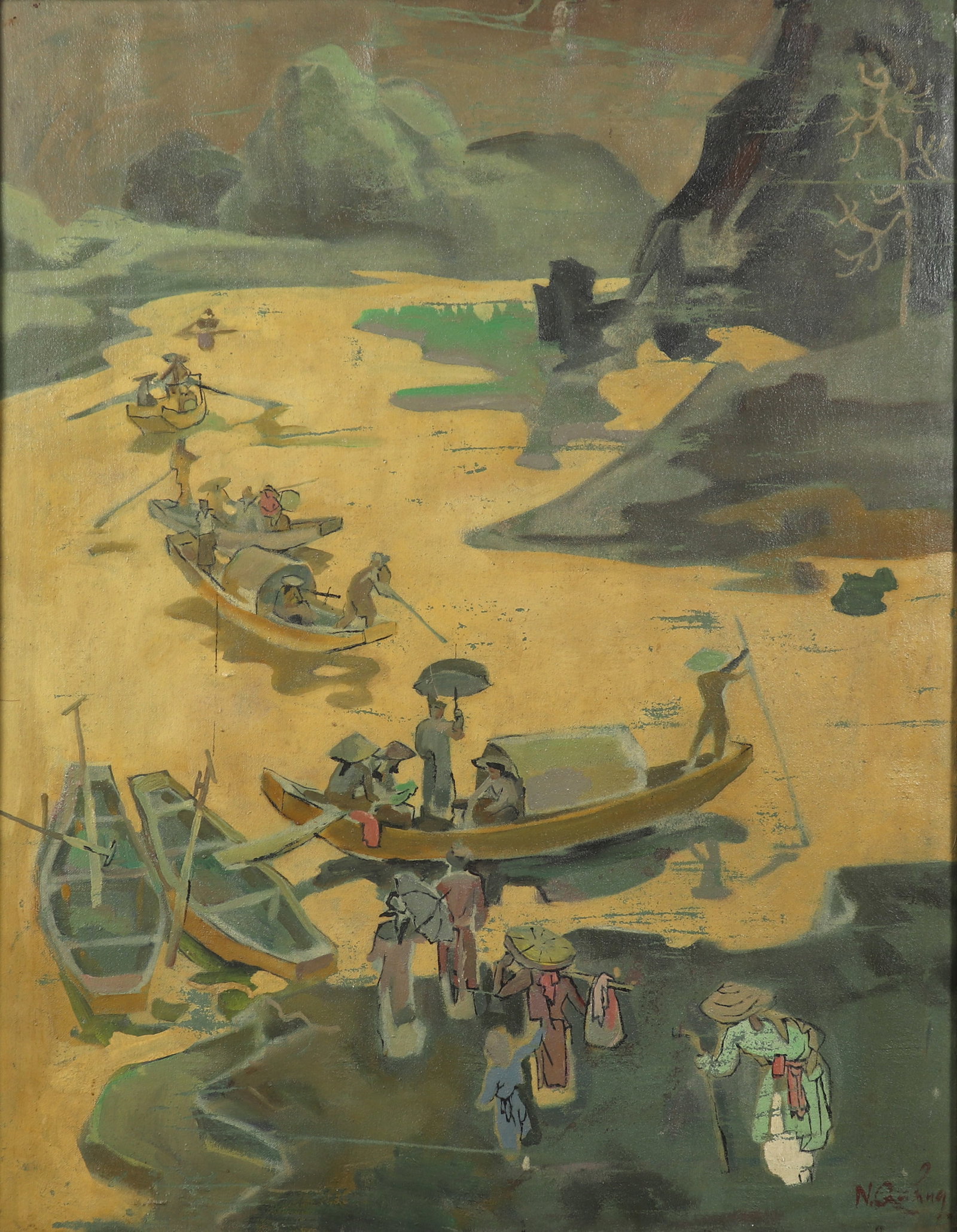NGUYEN QUANG (Vietnam, 1926 - 2001) (1 of 2)