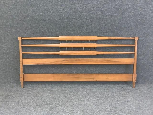 Mid Century Modern Queen Headboard: 35.25"h x 77.5"w x 3.5"d