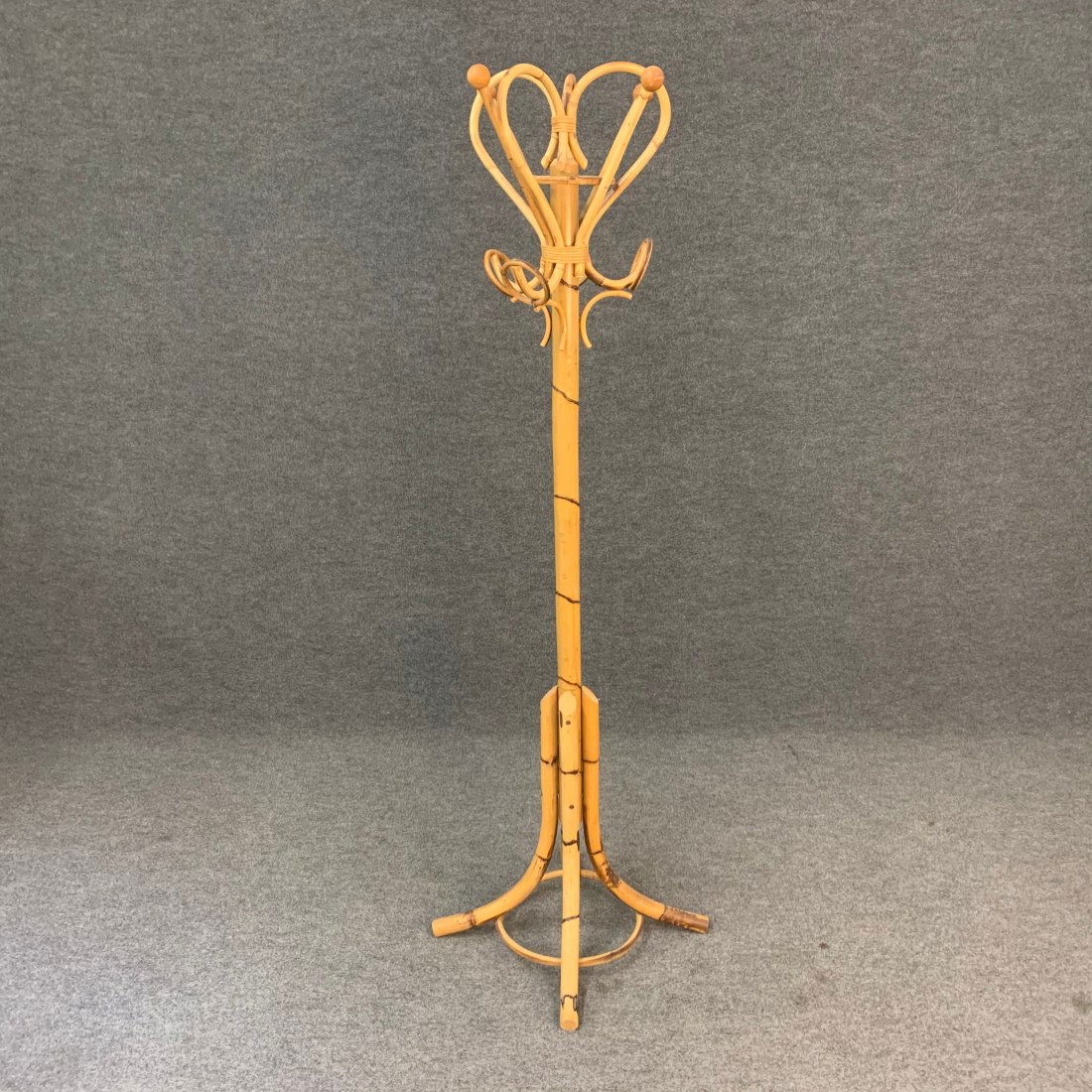 Rattan Coat Rack (1 of 5)