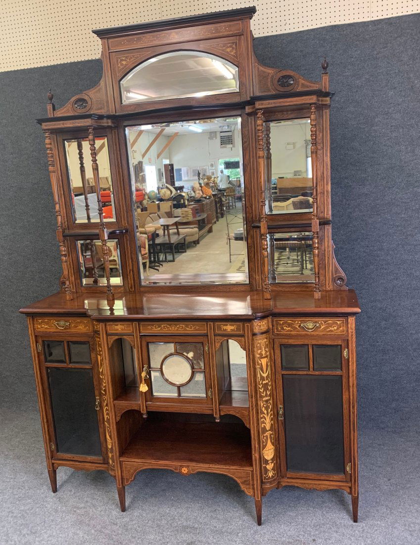 Rosewood Edward And Roberts English Etagere (1 of 15)