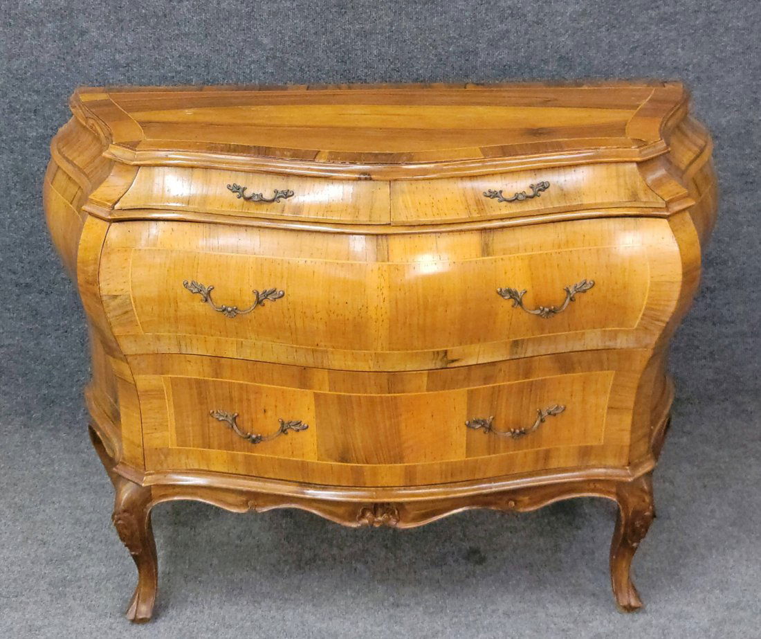 Bombay Italian Commode With Olive Wood (1 of 7)
