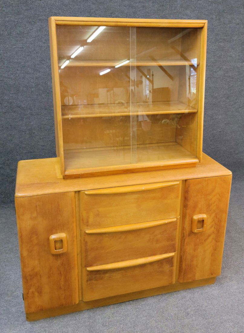 Heywood Wakefield Champagne Buffet With Hutch Top (1 of 1)