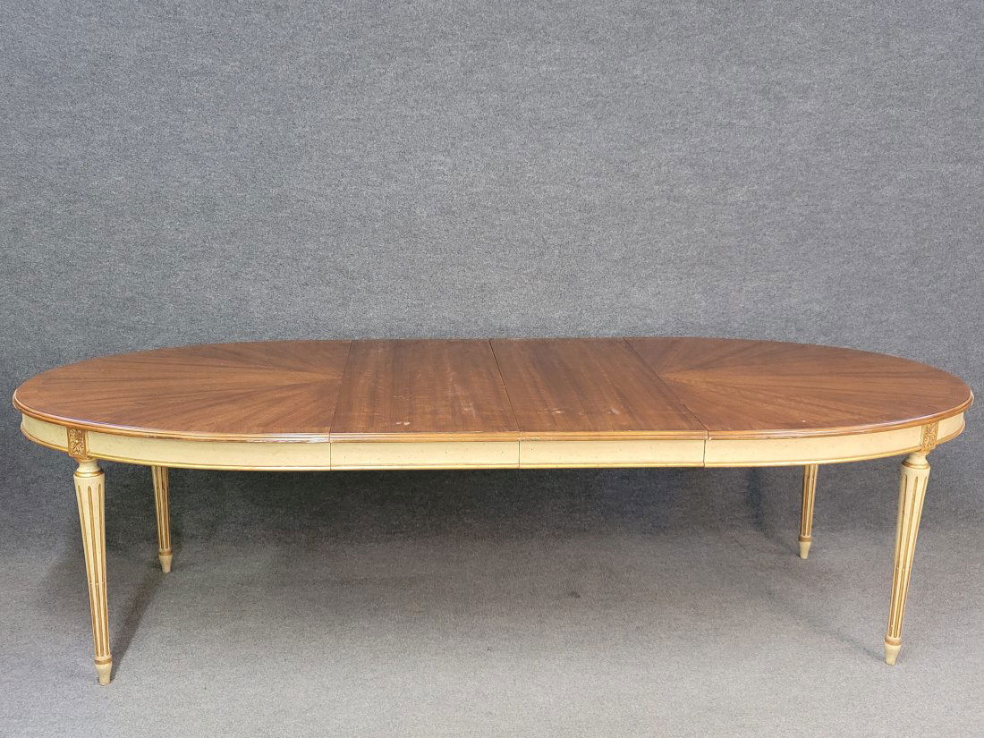 John Widdicomb Dining Table With 2 Table Leaves (1 of 7)