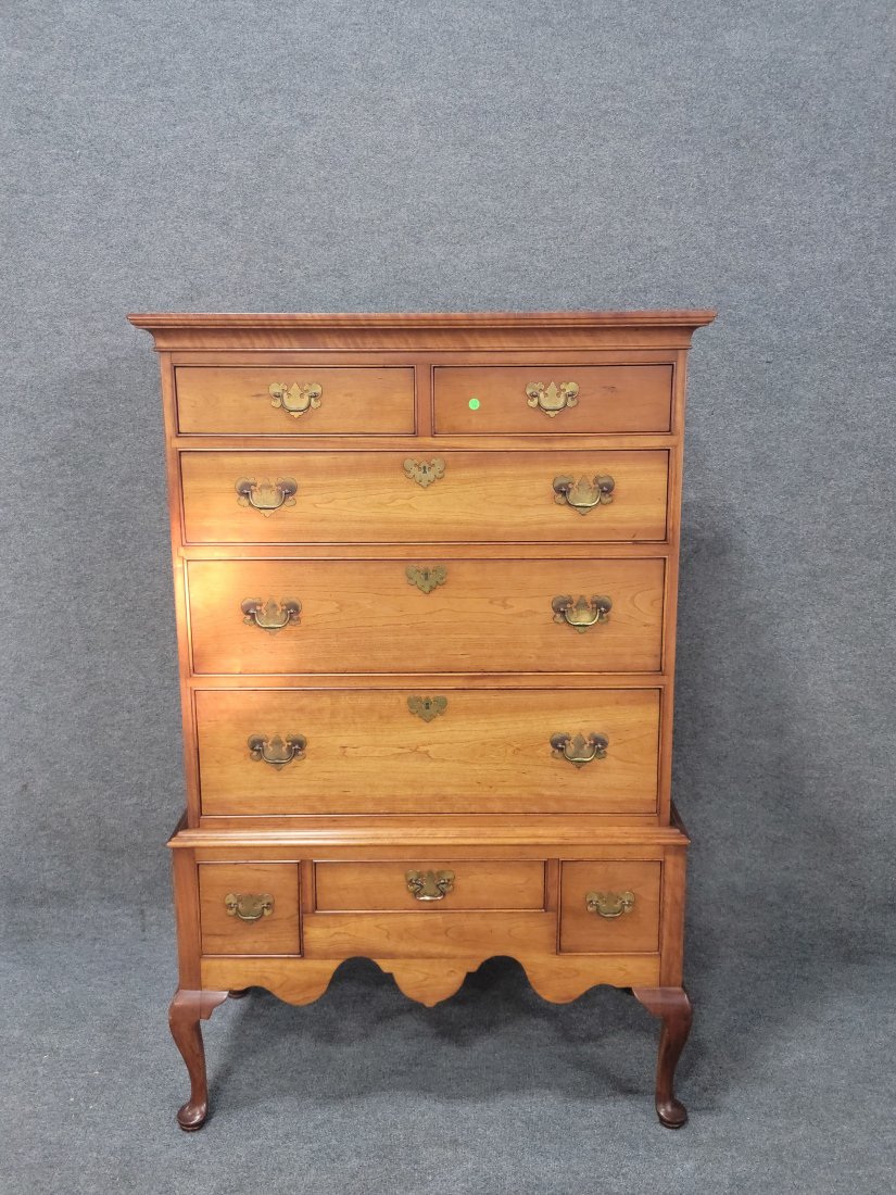 Stickley Highboy: 63.50h, 40w, 21d