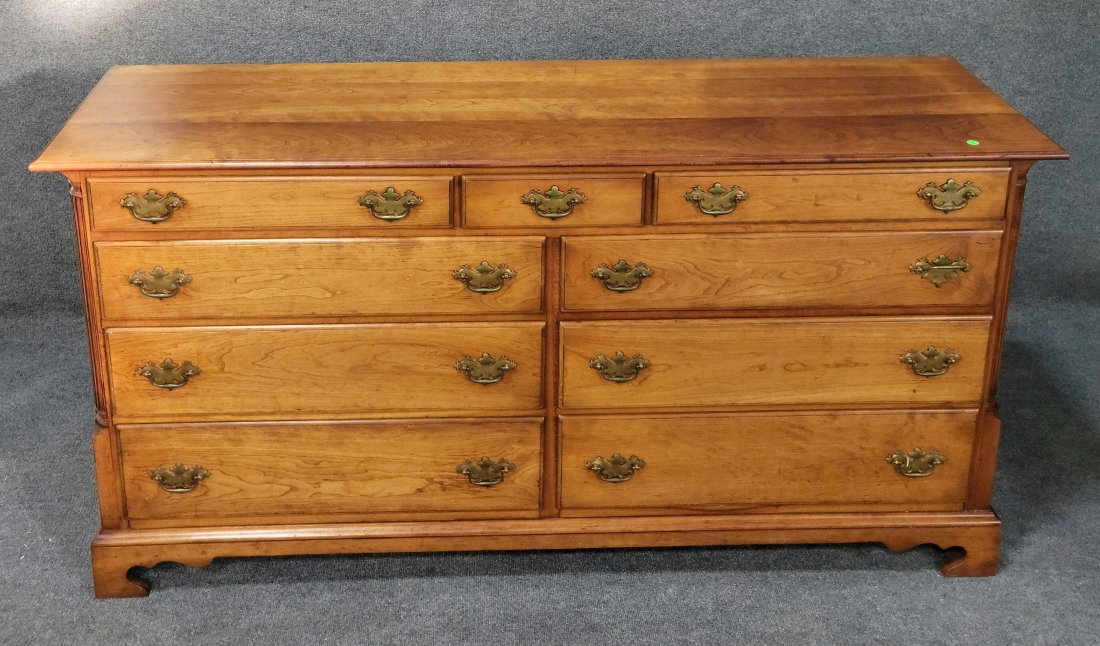 Stickley Dresser: 35h, 68.50w, 19d