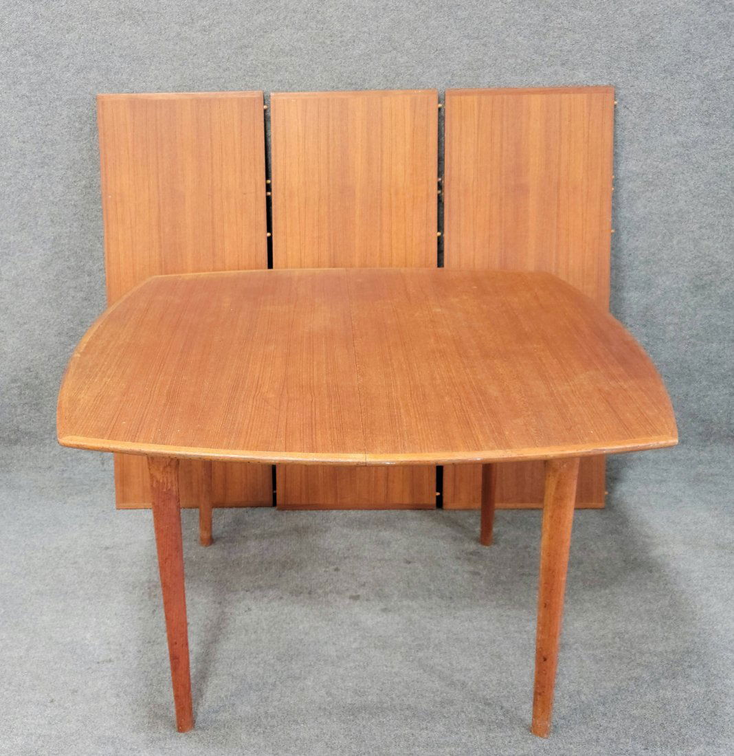 Dining Room Table Signed Bramin (Made in Denmark): 3 TABLE BOARDS---------