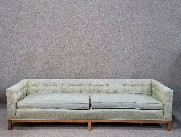 Dunbar Mid-Century Sofa: 26.25h, 97.75w, 31.5d
