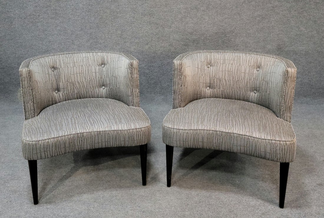 Pair Of Newer Modern Design Chairs (1 of 6)