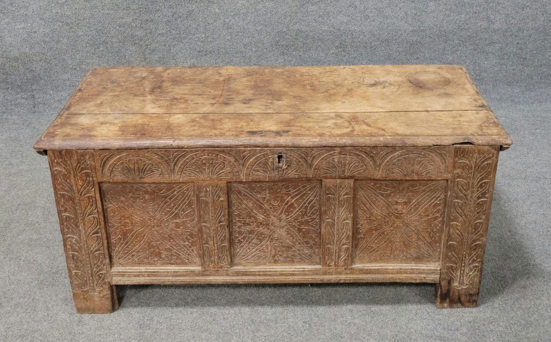 Antique 18th Century Blanket Chest (1 of 6)