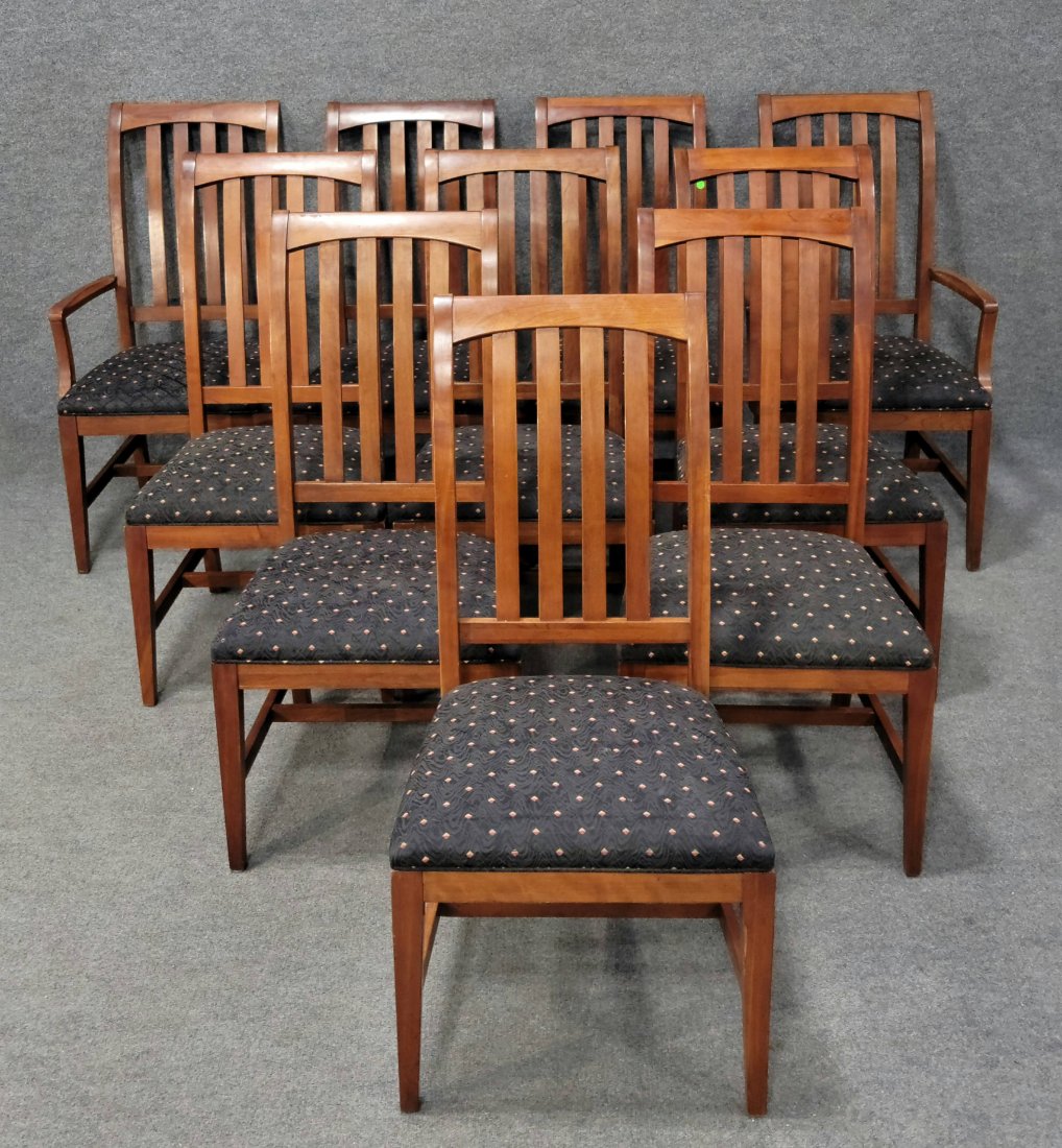 Ethan Allen Set Of 10 Chairs (1 of 3)