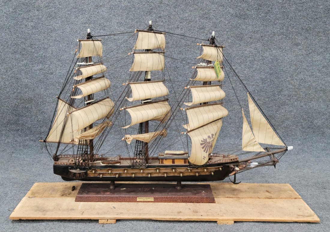 Large Antique Ship (1 of 6)