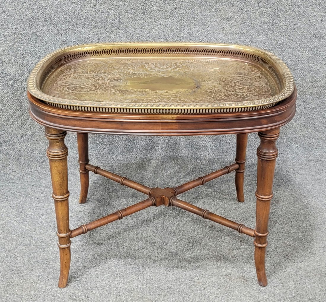 Chinese Chippendale Coffee Table With Tray Top (1 of 3)