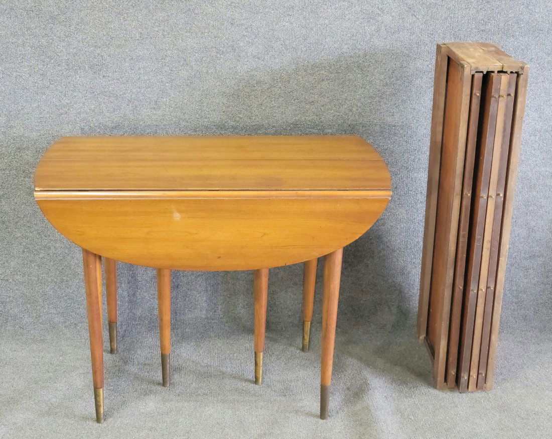 John Widdicomb Drop Leaf Dining Tables w/ 4 Boards (1 of 4)