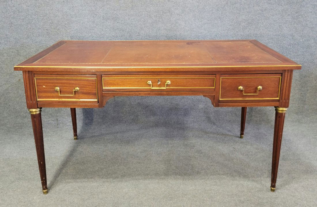 Jansen Style Directoire Leather Top Desk (1 of 7)
