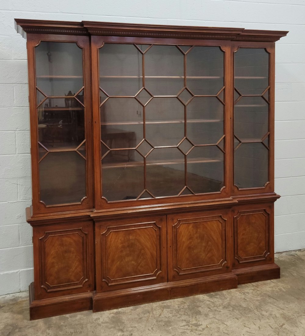 2 Piece Custom Inlaid Breakfront (1 of 5)