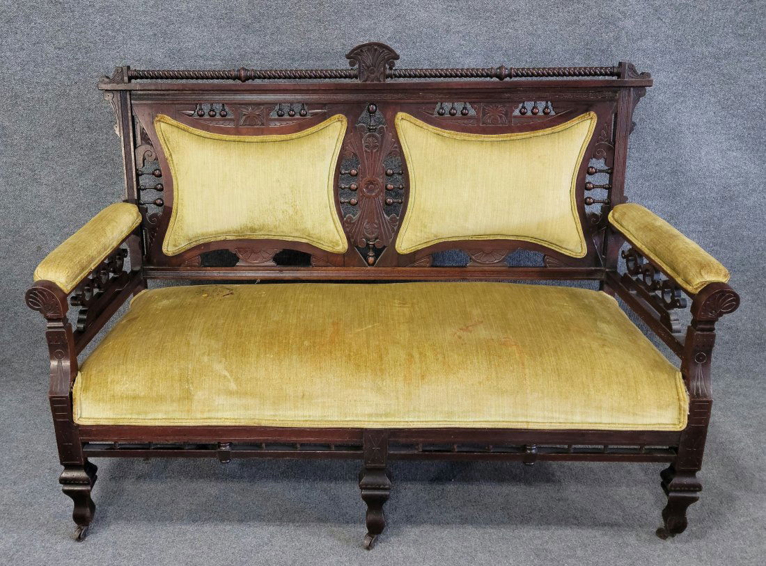 Eastlake Victorian Settee (1 of 6)