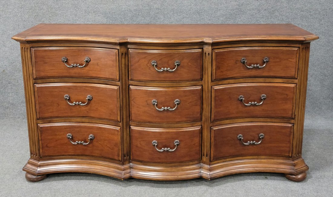 Ethan Allen Dresser: 36"H, 69.75"W, 22"D