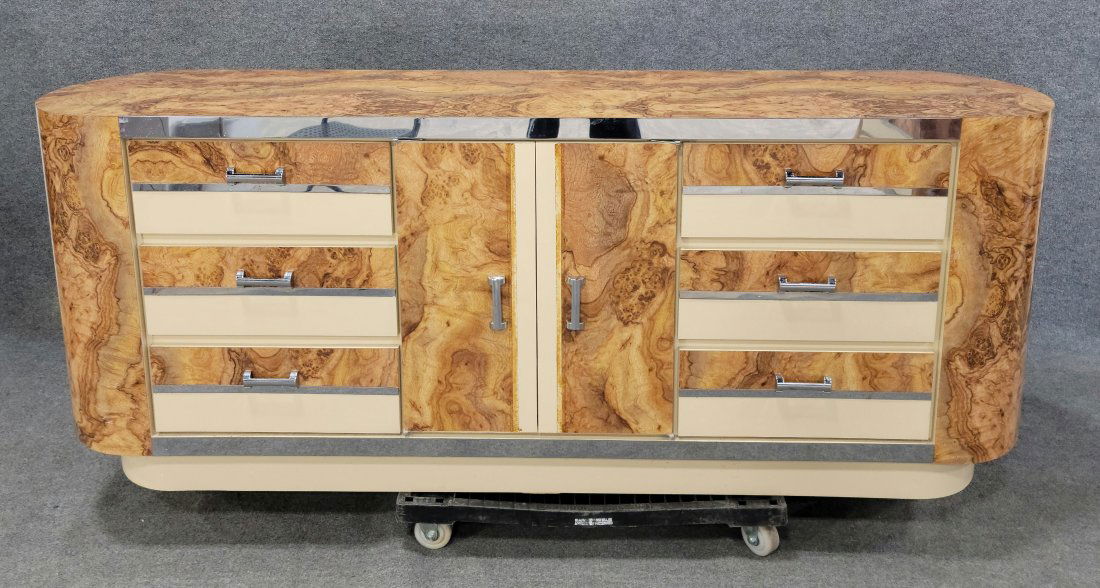 Milo Baughman Style Dresser (1 of 6)