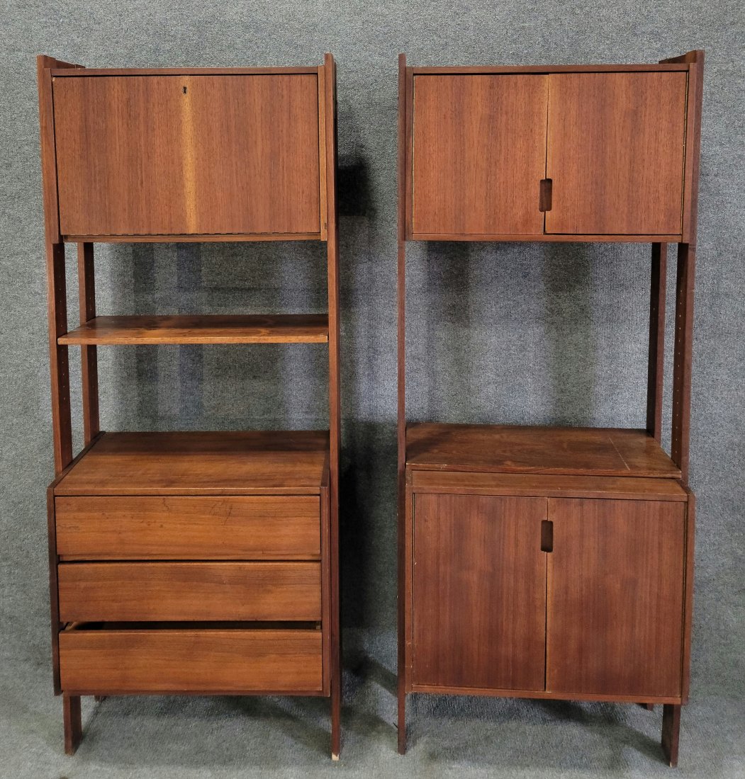 Pair Of Mid Century Wall Units (1 of 5)