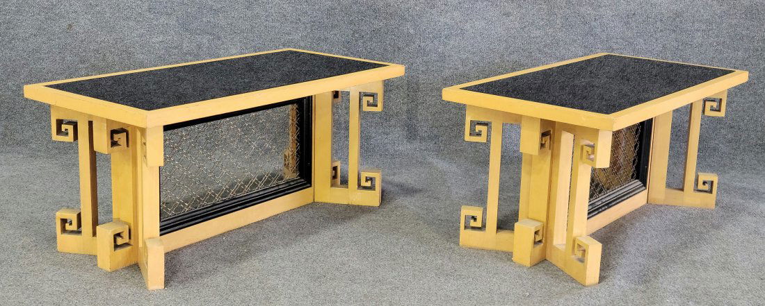 Pair Of James Mont Style Tables (1 of 6)
