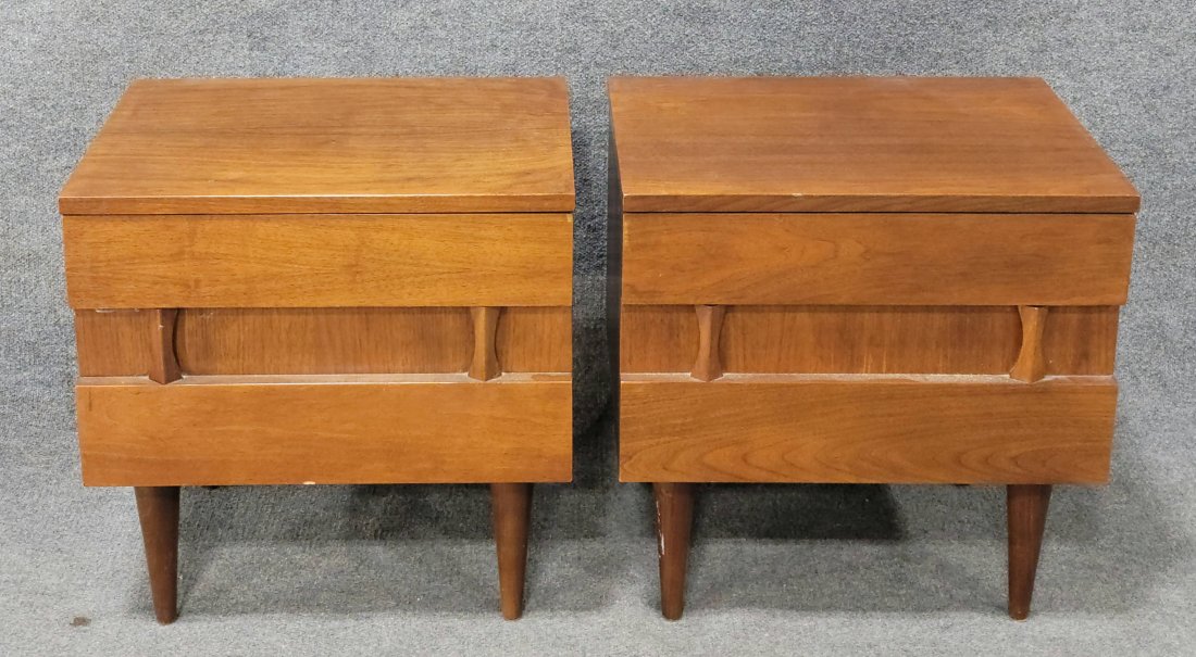 Pair Of Martinsville Nightstands: 22.75"H, 22"W, 16"D