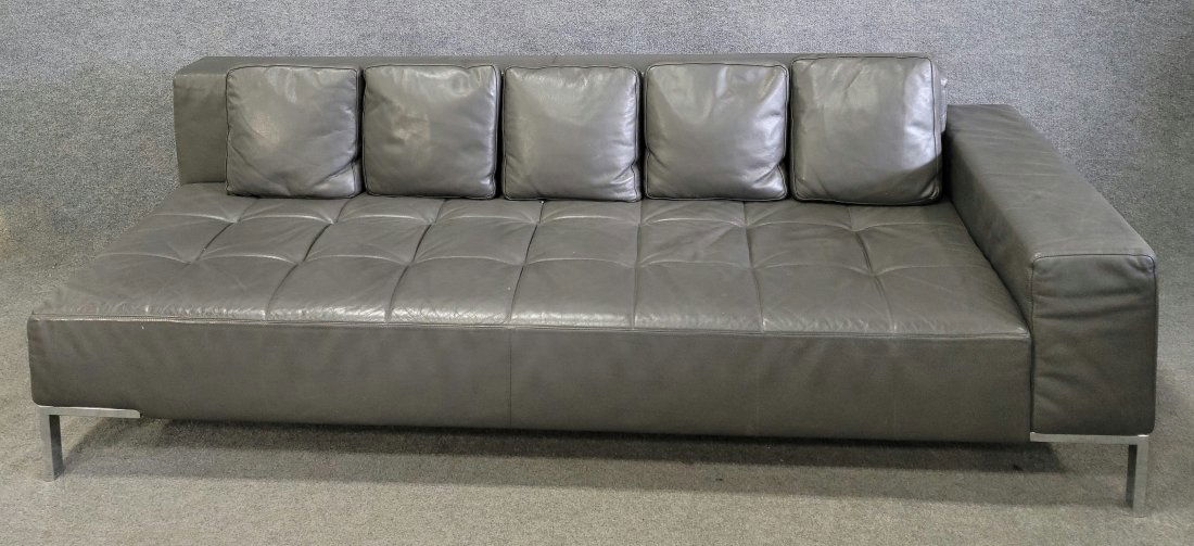Leather Sofa Made By Zanotta In Italy (1 of 5)
