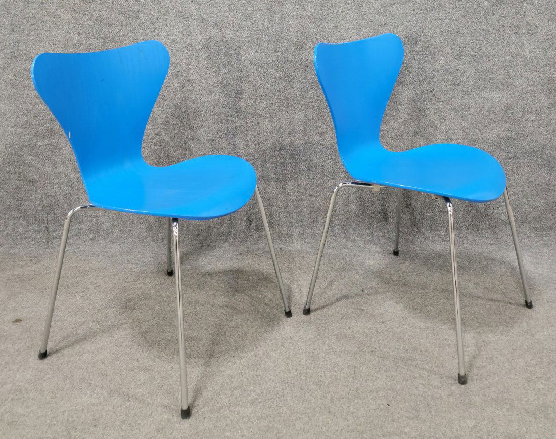 Pair Of Fritz Hansen Chair (1 of 5)