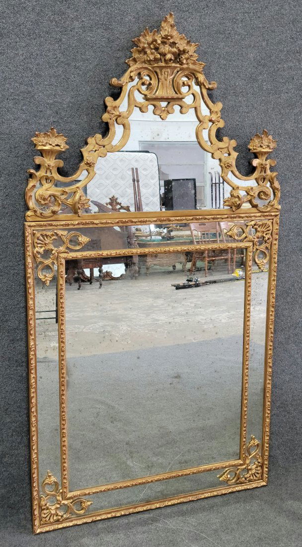 Large Italian Gilt Mirror (1 of 2)