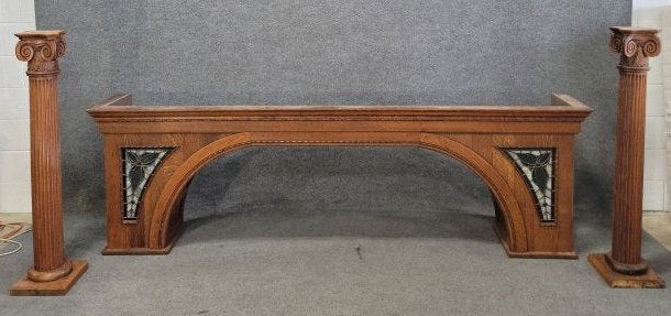 Back Bar Top With Columns (1 of 3)