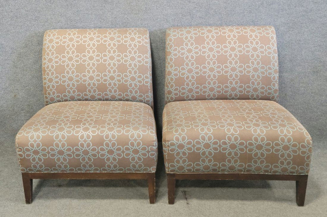 Pair Of Oversized Chairs (1 of 5)