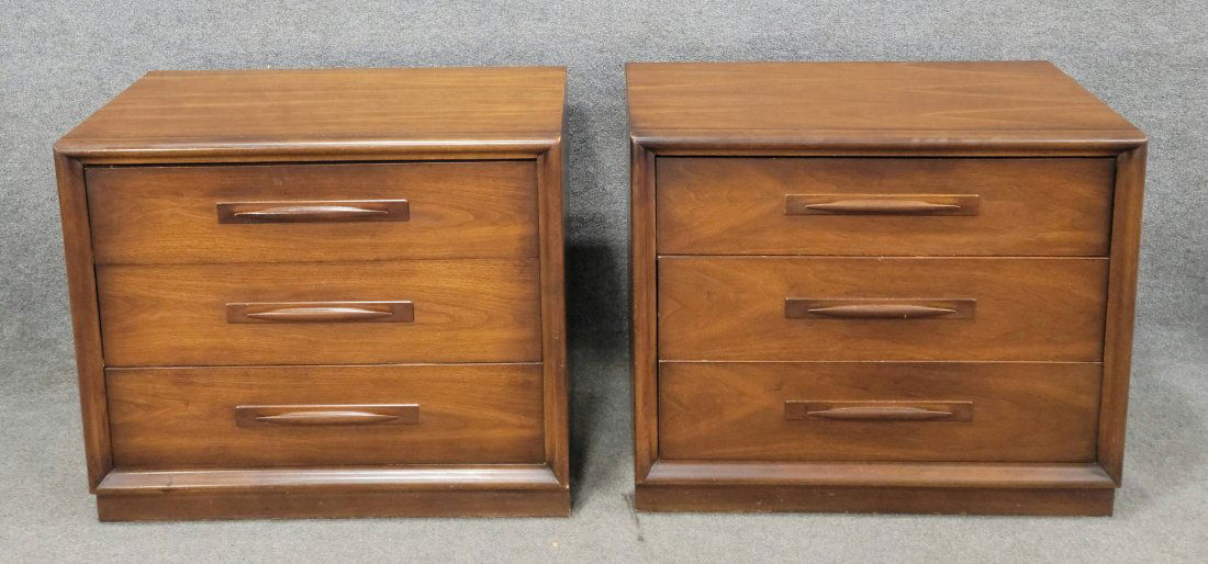 Pair Of Mid Century Bachelors Chests (1 of 6)