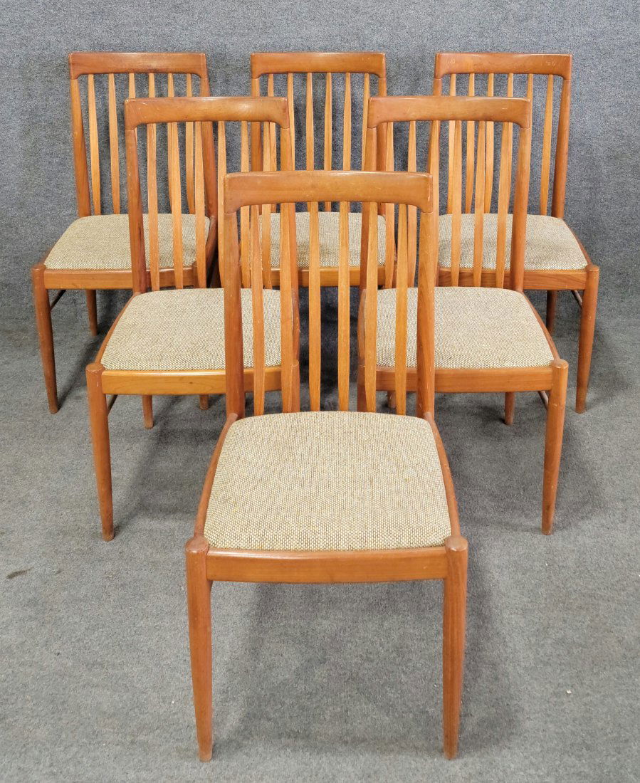 6 Chairs Made In Denmark (1 of 4)