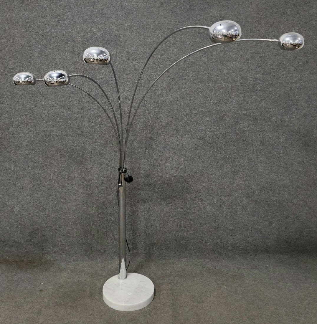 Italian Floor Lamp With Marble Base (1 of 3)