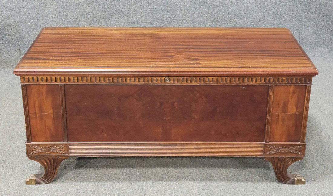Mahogany Cedar Chest (1 of 6)