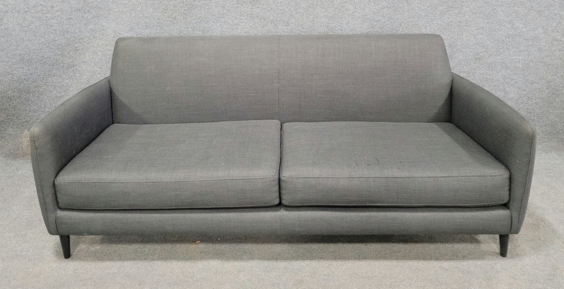 Knoll Style Sofa: 30.50"H, 76.75"W, 33.25"D, 15.50"SH
