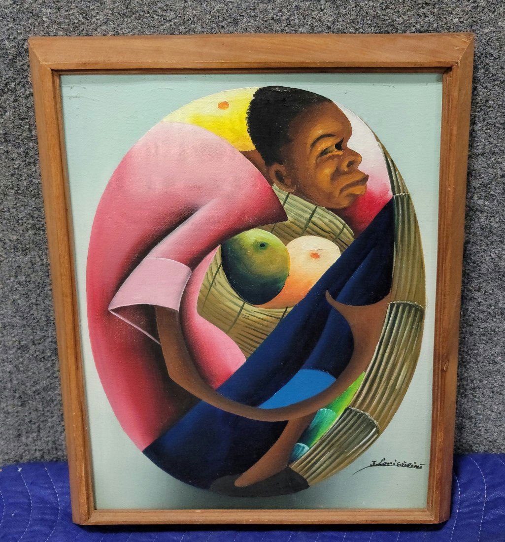 Africans Oil On Canvas Artwork (1 of 2)