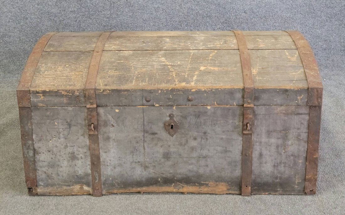 19th Century Trunk (1 of 4)