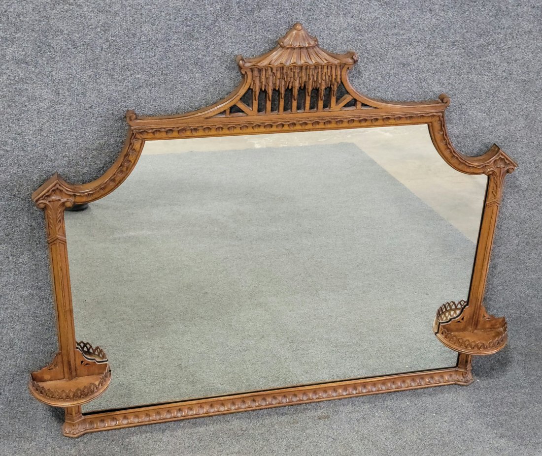 Mirror Chinese Chippendale: 40.25"H, 48"W