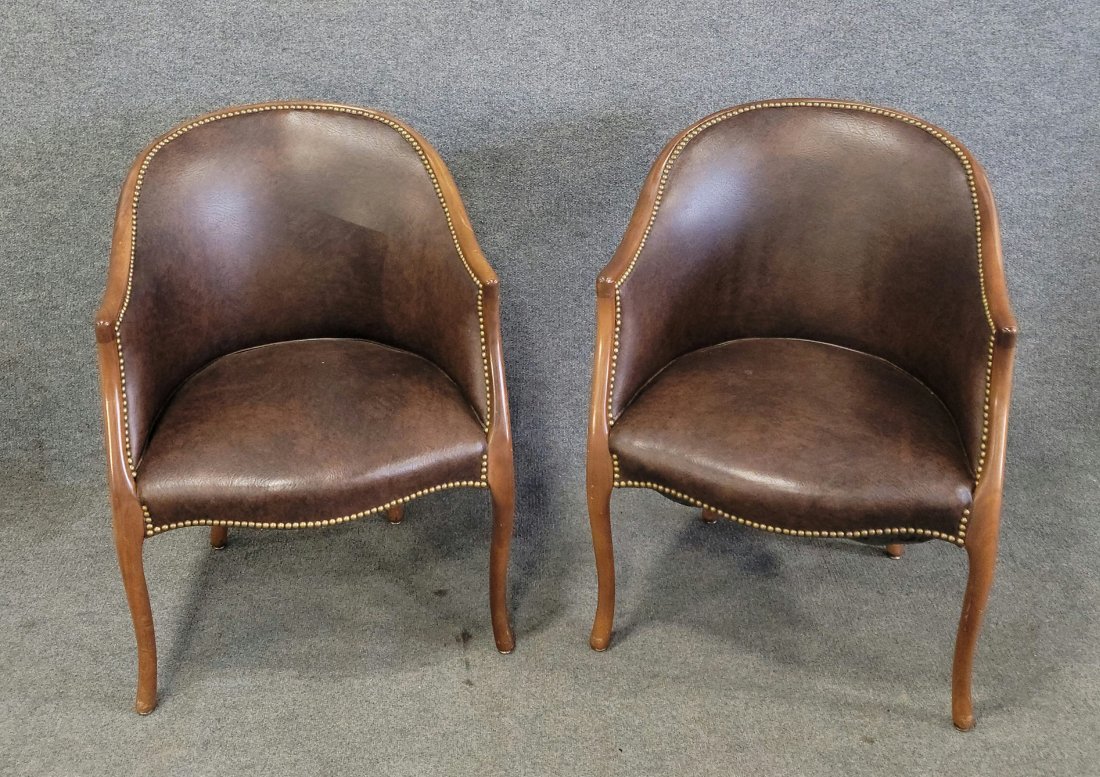 Pair Of Baker Quality Chairs (1 of 5)