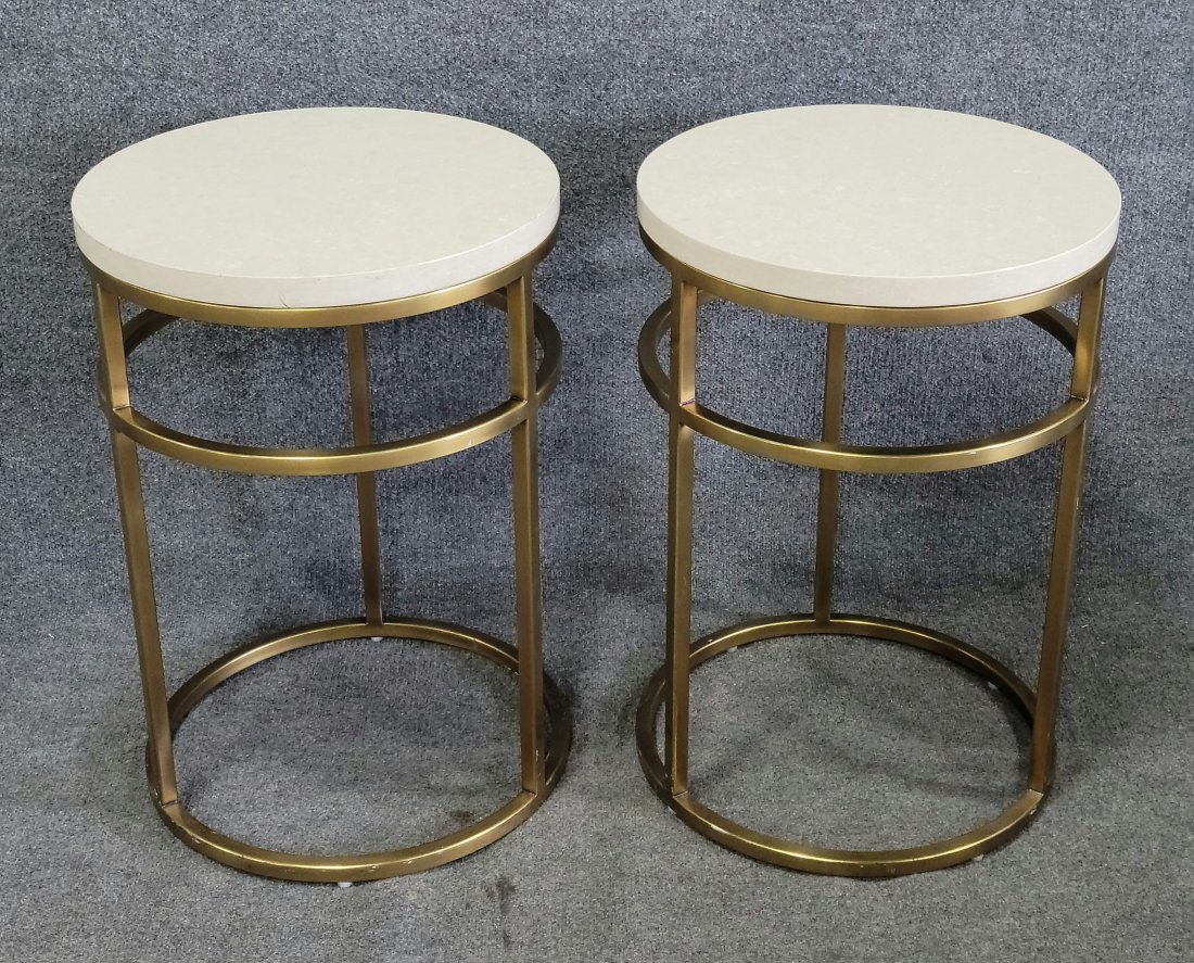 Pair Of Mid Century Style End Tables (1 of 3)