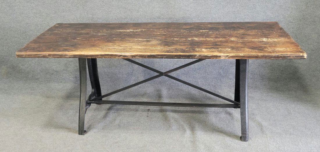 Modern Mid Century Harvest Table (1 of 4)