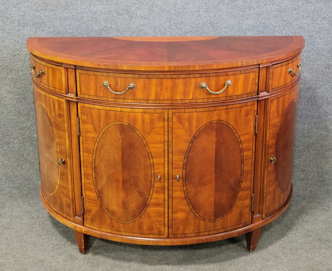 Ethan Allen Demi-Lune Commode (1 of 7)