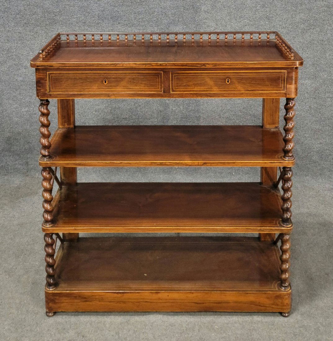19th Century Rosewood Regency Server (1 of 5)