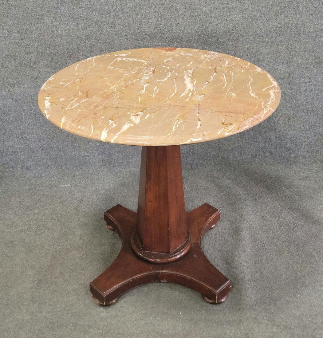 Marble Top Table (1 of 3)