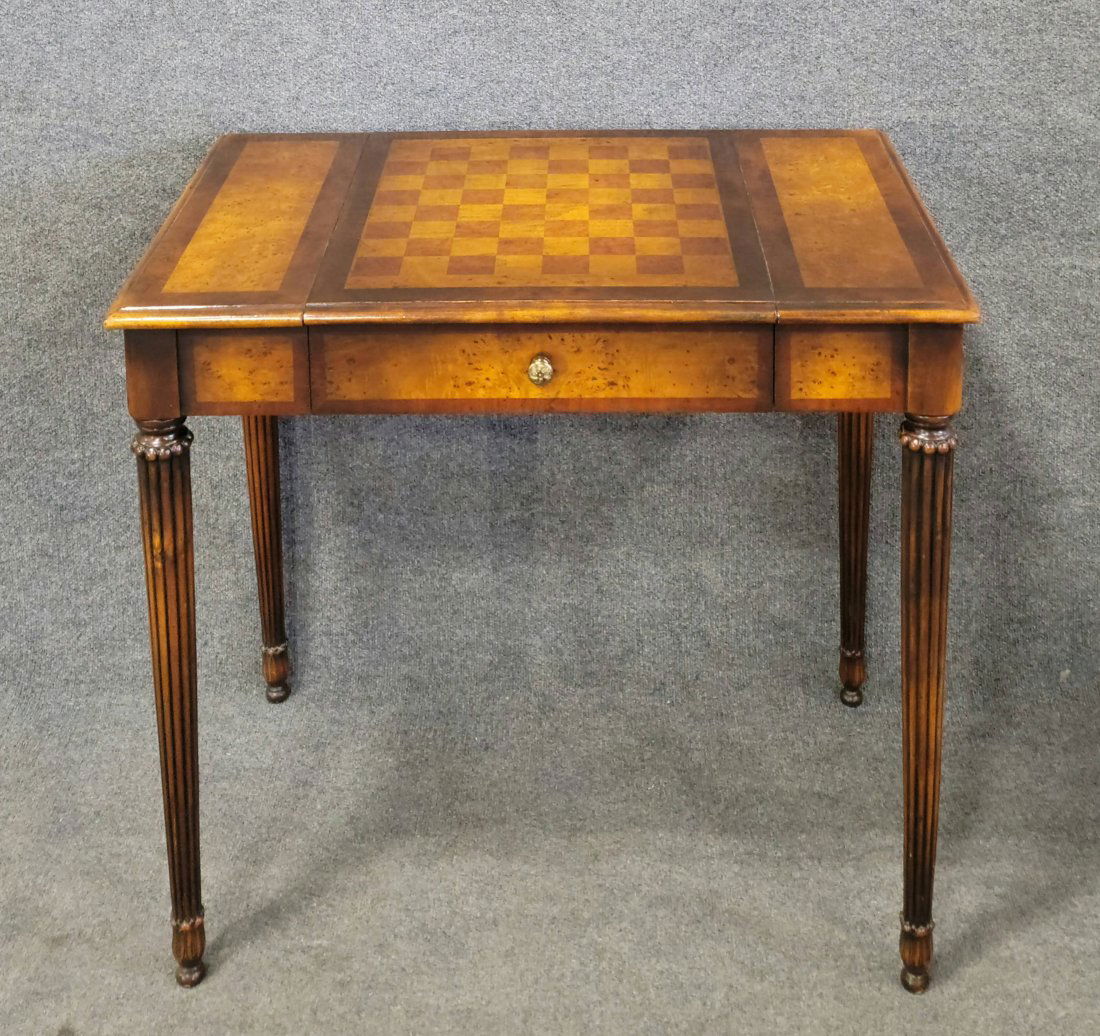 Maitland Smith Game Table With Pieces (1 of 7)