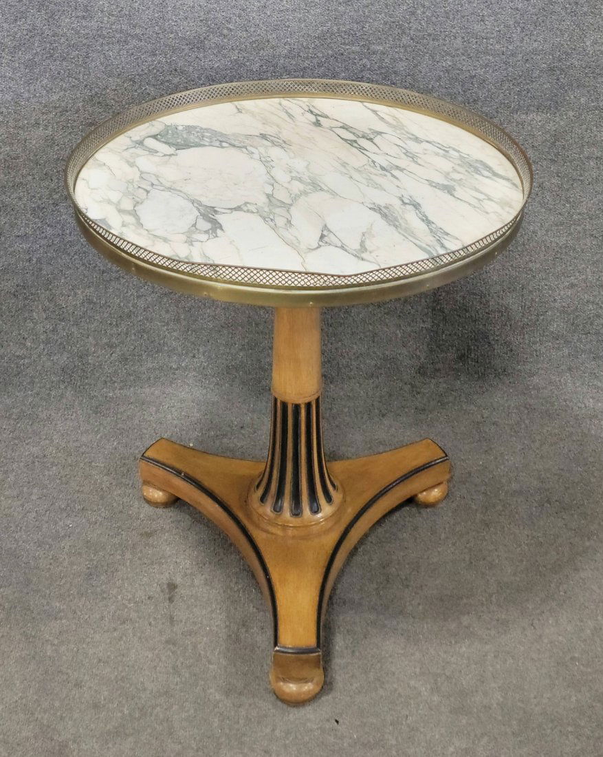Marble Top Empire Style Table (1 of 3)