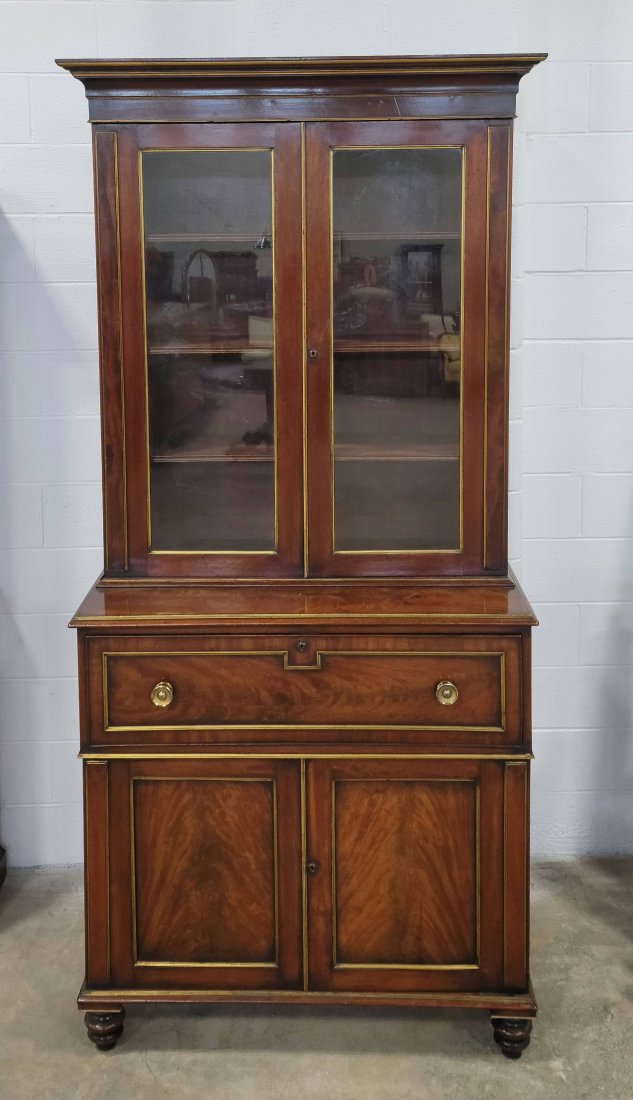 2 Piece 19th Century English Butlers Cabinet (1 of 4)