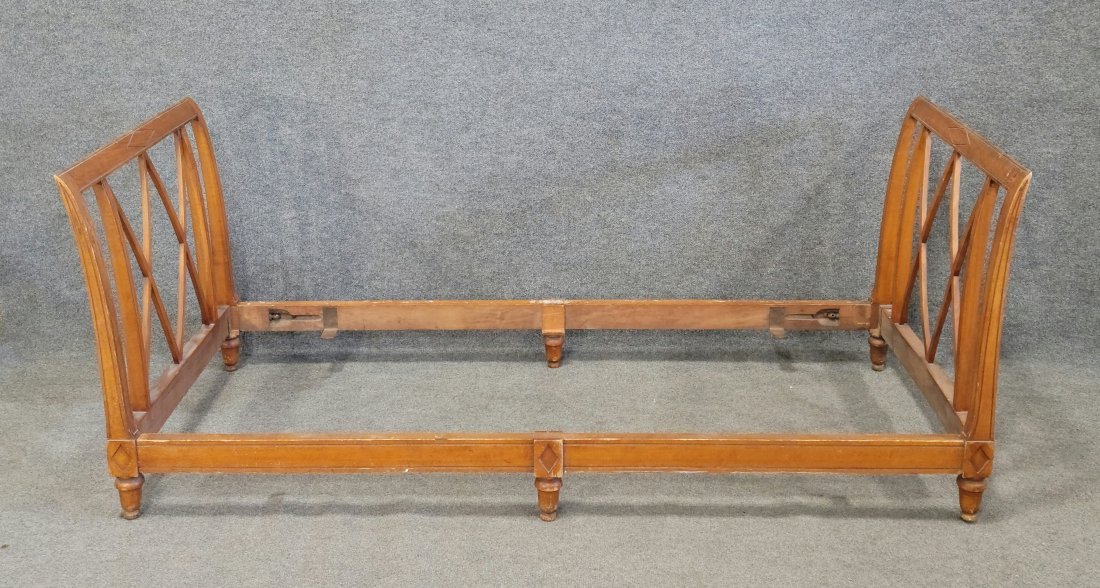 Regency Day Bed: 29.50"H, 31.75"W, 74"D