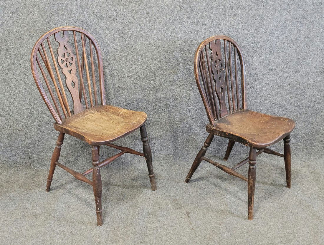 Pair Of Antique Windsor Chairs (1 of 4)